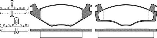 NEW BLOX NB20887T19 - Тормозные колодки, дисковые, комплект autospares.lv