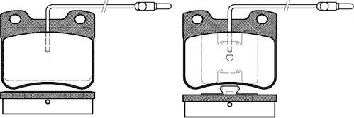 NEW BLOX NB20203L00 - Тормозные колодки, дисковые, комплект autospares.lv