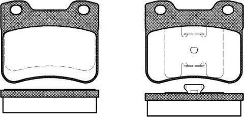 NEW BLOX NB20203L01 - Тормозные колодки, дисковые, комплект autospares.lv