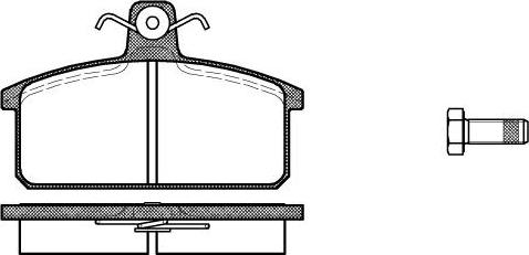 NEW BLOX NB20708V00 - Тормозные колодки, дисковые, комплект autospares.lv