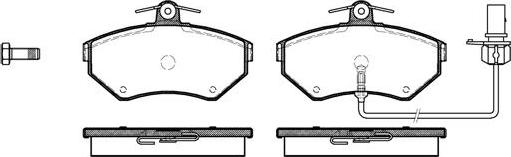 NEW BLOX NB21945V02 - Тормозные колодки, дисковые, комплект autospares.lv