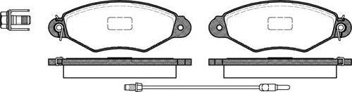 NEW BLOX NB21980V01 - Тормозные колодки, дисковые, комплект autospares.lv