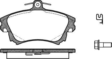 NEW BLOX NB21983V02 - Тормозные колодки, дисковые, комплект autospares.lv