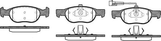 NEW BLOX NB21930V02 - Тормозные колодки, дисковые, комплект autospares.lv