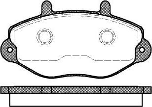 NEW BLOX NB21469N00 - Тормозные колодки, дисковые, комплект autospares.lv