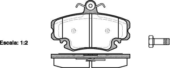 NEW BLOX NB21463V00 - Тормозные колодки, дисковые, комплект autospares.lv