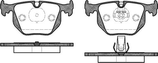 NEW BLOX NB21486S01 - Тормозные колодки, дисковые, комплект autospares.lv