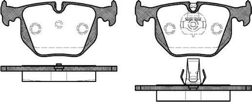 NEW BLOX NB21486S02 - Тормозные колодки, дисковые, комплект autospares.lv