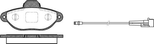 NEW BLOX NB21437V01 - Тормозные колодки, дисковые, комплект autospares.lv