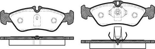 NEW BLOX NB21592N00 - Тормозные колодки, дисковые, комплект autospares.lv