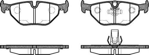 NEW BLOX NB21690A02 - Тормозные колодки, дисковые, комплект autospares.lv