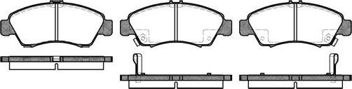 NEW BLOX NB21697N00 - Тормозные колодки, дисковые, комплект autospares.lv