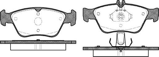 NEW BLOX NB21664S01 - Тормозные колодки, дисковые, комплект autospares.lv