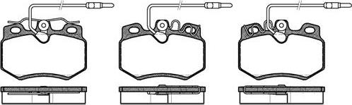 NEW BLOX NB21614V04 - Тормозные колодки, дисковые, комплект autospares.lv