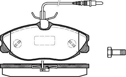 NEW BLOX NB21674V04 - Тормозные колодки, дисковые, комплект autospares.lv