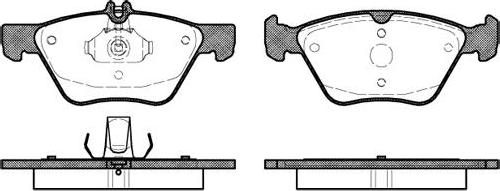 NEW BLOX NB21670A01 - Тормозные колодки, дисковые, комплект autospares.lv