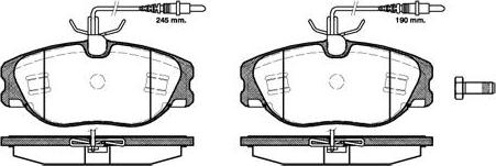 NEW BLOX NB21147V04 - Тормозные колодки, дисковые, комплект autospares.lv