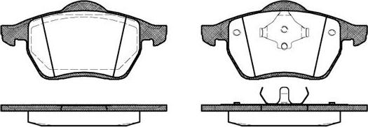 NEW BLOX NB21848V00 - Тормозные колодки, дисковые, комплект autospares.lv