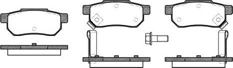 NEW BLOX NB21313S01 - Тормозные колодки, дисковые, комплект autospares.lv