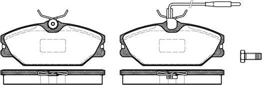 NEW BLOX NB21388V12 - Тормозные колодки, дисковые, комплект autospares.lv