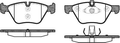 NEW BLOX NB23968A00 - Тормозные колодки, дисковые, комплект autospares.lv