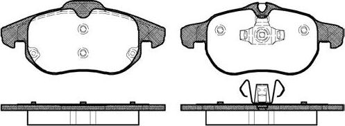 NEW BLOX NB23402S00 - Тормозные колодки, дисковые, комплект autospares.lv