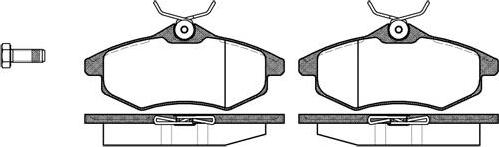 NEW BLOX NB23407N00 - Тормозные колодки, дисковые, комплект autospares.lv