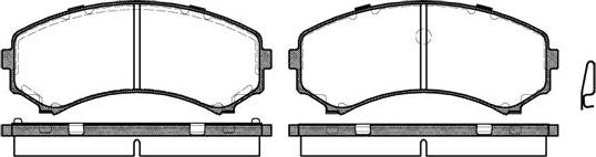 NEW BLOX NB23488N00 - Тормозные колодки, дисковые, комплект autospares.lv