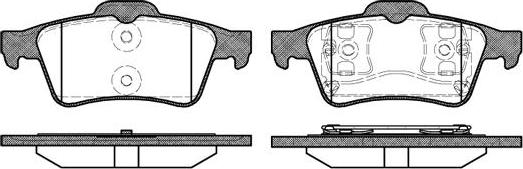 NEW BLOX NB23482A01 - Тормозные колодки, дисковые, комплект autospares.lv