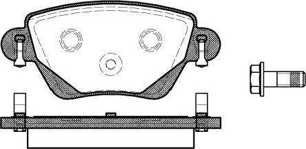 NEW BLOX NB23557N00 - Тормозные колодки, дисковые, комплект autospares.lv