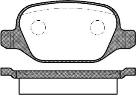 Metzger 072710 - Тормозные колодки, дисковые, комплект autospares.lv