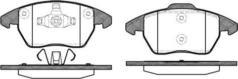 NEW BLOX NB23589V00 - Тормозные колодки, дисковые, комплект autospares.lv