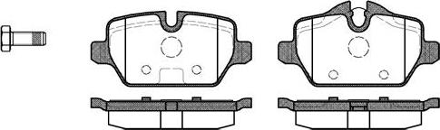 NEW BLOX NB23623N00 - Тормозные колодки, дисковые, комплект autospares.lv