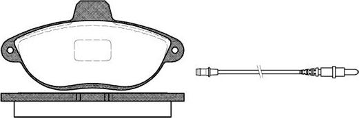 NEW BLOX NB23040V02 - Тормозные колодки, дисковые, комплект autospares.lv