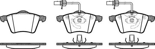 NEW BLOX NB23034V02 - Тормозные колодки, дисковые, комплект autospares.lv