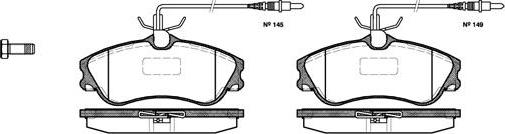 NEW BLOX NB23124V04 - Тормозные колодки, дисковые, комплект autospares.lv