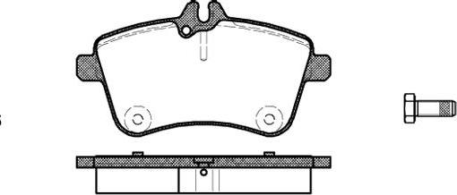 NEW BLOX NB23881V00 - Тормозные колодки, дисковые, комплект autospares.lv