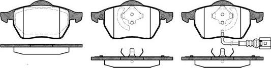 NEW BLOX NB23392V21 - Тормозные колодки, дисковые, комплект autospares.lv