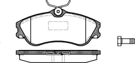 NEW BLOX NB23346V00 - Тормозные колодки, дисковые, комплект autospares.lv