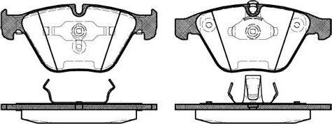 NEW BLOX NB23312A00 - Тормозные колодки, дисковые, комплект autospares.lv