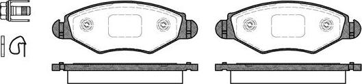 NEW BLOX NB23205S02 - Тормозные колодки, дисковые, комплект autospares.lv