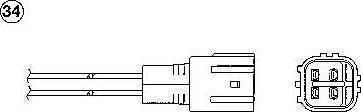 NGK 92861 - Лямбда-зонд, датчик кислорода autospares.lv