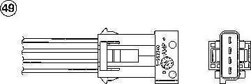 NGK 92419 - Лямбда-зонд, датчик кислорода autospares.lv
