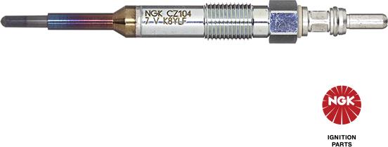 NGK 9810 - Свеча накаливания autospares.lv