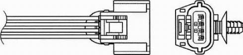 NGK 6518 - Лямбда-зонд, датчик кислорода autospares.lv