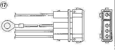 NGK 1850 - Лямбда-зонд, датчик кислорода autospares.lv