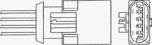 NGK 0376 - Лямбда-зонд, датчик кислорода autospares.lv