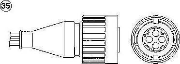 NGK 5707 - Лямбда-зонд, датчик кислорода autospares.lv