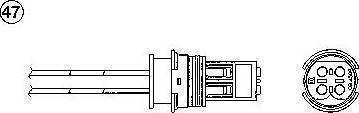 NGK 1581 - Лямбда-зонд, датчик кислорода autospares.lv