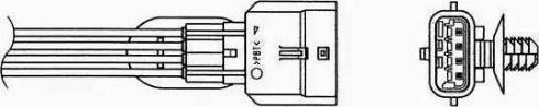 NGK 91104 - Лямбда-зонд, датчик кислорода autospares.lv